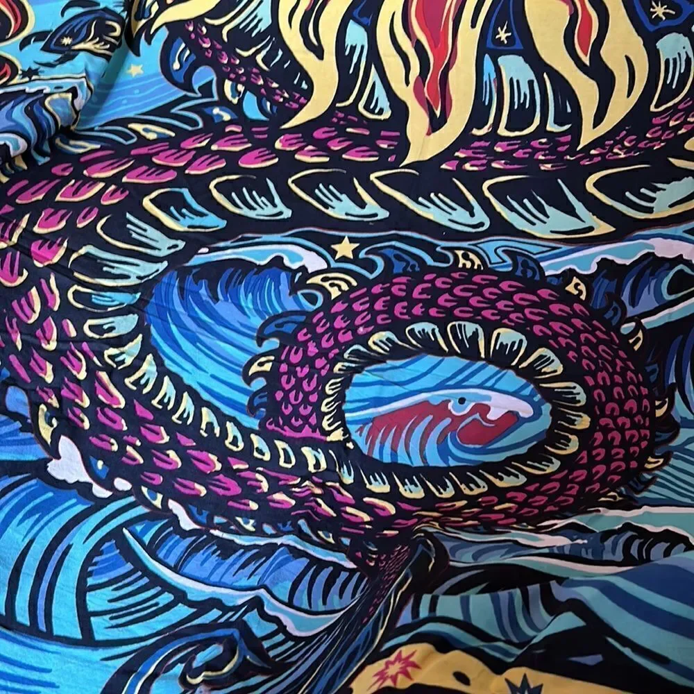 Dragon sun tapestry 60 x 90